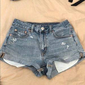 High waisted American Eagle Jean Shorts